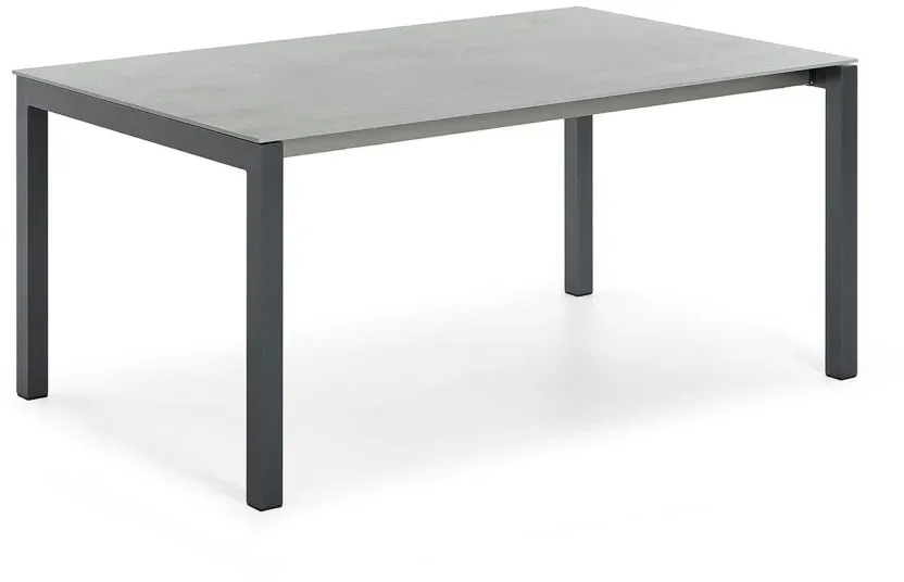 Tisch Etna anthrazit - 210 x 95 cm Dekton kreta