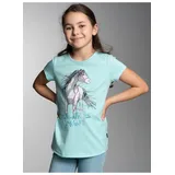 TRIGEMA T-Shirt mit Pferd - 116