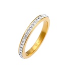 Elli Bandring Kristall 925 Silber 54 Damen