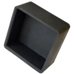 Endkappe schwarz, EPDM, 40x40x20mm
