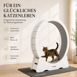 noviclass Katzenlaufrad Baghira XXL Schwarz