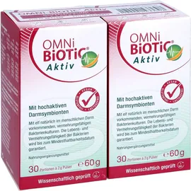 Allergosan Omni Biotic Aktiv Pulver 2 x 60 g