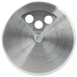 ideoon home Edler Gewürzstreuer 9 cm Silber unbefüllt