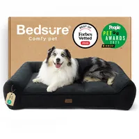 Bedsure Hundesofa XL 106 x 76 x 18 cm grau