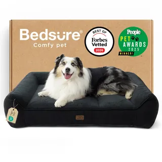 Bedsure Hundesofa XL 106 x 76 x 18 cm grau