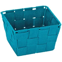 Wenko Badkorb Adria Größe:14 x 14 x 9cm Farbe:petrol Ausführung:ohne Deckel