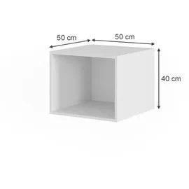 Vicco Kleiderschrank Elmo 50 x 40 cm Weiß