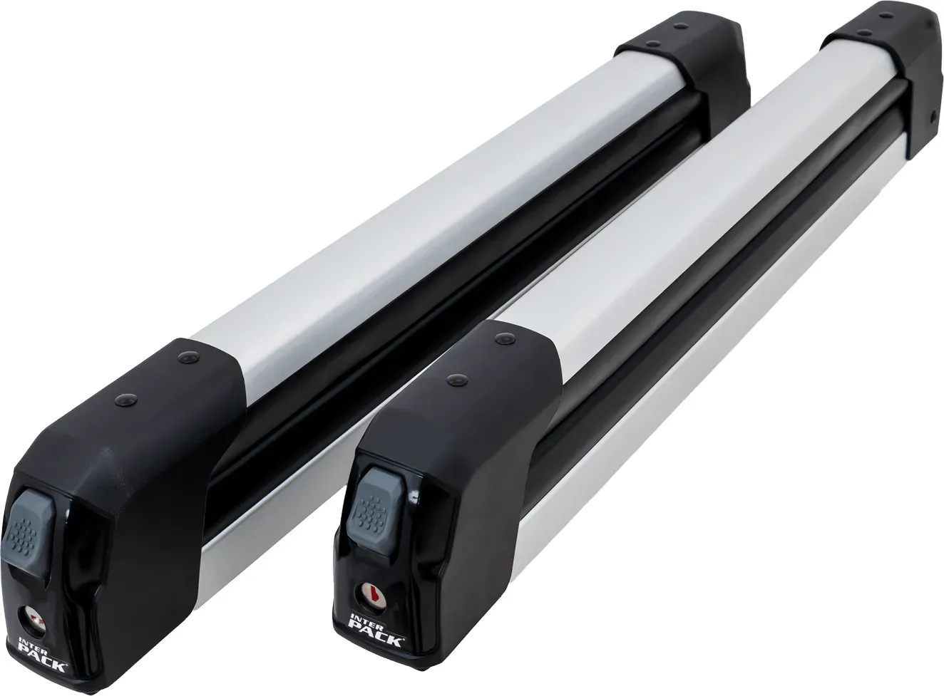 Inter Pack Frostline 4 - ausziehbarer Aluminiumhalter für 4 Paar Ski oder 2 Snowboards