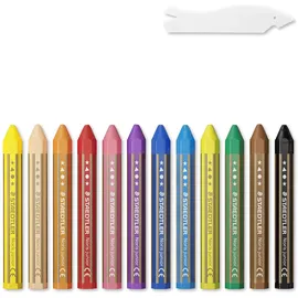 Staedtler Wachsmalkreide Noris® junior 224, 12er Set