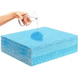 Vevor Saugpads, Wasserabsorbierende Matte in Spenderbox, 30 Stk. Wasserabsorbierende Matten 380 x 480 x 5 mm, Saugpads aus Polypropylen für Wasser, Blau, 6 Gal Fassungsvermögen