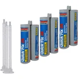 Soudal Kombiset 3x 2K-Schnellfest 210ml Zargenschaum Türenschaum Montageschaum