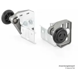 Hörmann Rollenhalter oben, mit Laufrolle, rechts