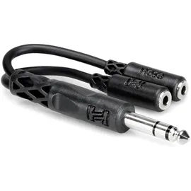 Hosa YMP-234 Kopfhörer Y-Kabel-Adapter TRS auf 2x mini TRSF