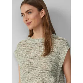 s.Oliver Relaxed-Fit-Pullunder Ajourstrick Braun 42