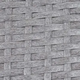 Mendler Halden Gartensessel 59 x 60 x 83 cm grau/creme 2 St.