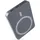EMOS Powerbank WI 522, 5000 mAh MagSafe mit Passthrough und Wireless-Charging, USB-C-Ausgang inkl. Kabel, für iPhone, iPad, Smartwatch, grau, B0555GY - Grau