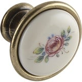 Schörghofer & Frehe Möbelknopf Rose Ø 34mm