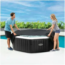 Intex Energiesparabdeckung grau 218x71 cm