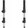 Leki Traveller Alu Stöcke (Größe 90-130cm, schwarz)