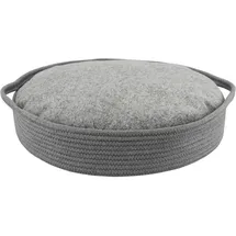 Nobby Korb Nola Ø 45 x 10 cm grau