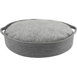Nobby Korb Nola Ø 45 x 10 cm grau