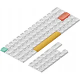nuphy Shine-Through ABS Keycaps, Tastenkappen für Air 60 V2 Low Profile Tastatur, weiß, QWERTY-Keycaps ANSI/US