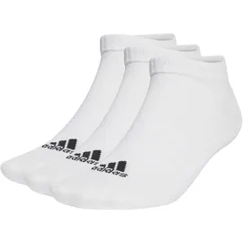adidas Thin and Light Sportswear Low-Cut Socken, 3 Paar White / Black 40-42