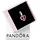 Pandora Rotes Herz Silber 793119C01