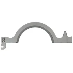 Spannbacke links ø160mm, 45°