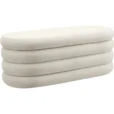 Tectake Polsterbank Altu Beige 110 x 45 x 42 cm