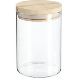 5 five simply smart Einmachglas Holzdeckel Hermet 600 ml 5 St.