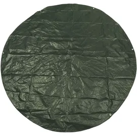 ECI Tools PE-Abdeckplane rund Ø 5 m grün + Spannseil Typ 430500 - Grün