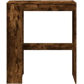 vidaXL Bartisch mit Regal 90 x 40 x 103,5 cm Braun