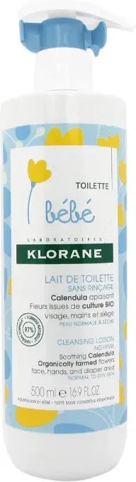 Klorane Baby-Reinigungslotion 500 ml Ringelblume