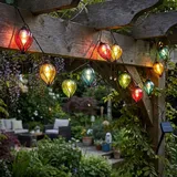 Hi LED Lichterkette Ballons Kunststoff 380 cm Bunt