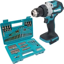 Makita DDF 489 Z ohne Akku + 102 tlg. Bit Bohrer Set