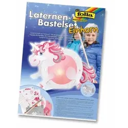 Laternen-Bastelset Einhorn