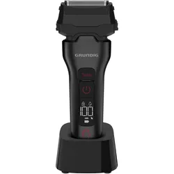 Grundig MS 9330, Folienschaber, Schwarz, Rot, Batterie / USB, Integrierte Batterie, 90 min, 2 h