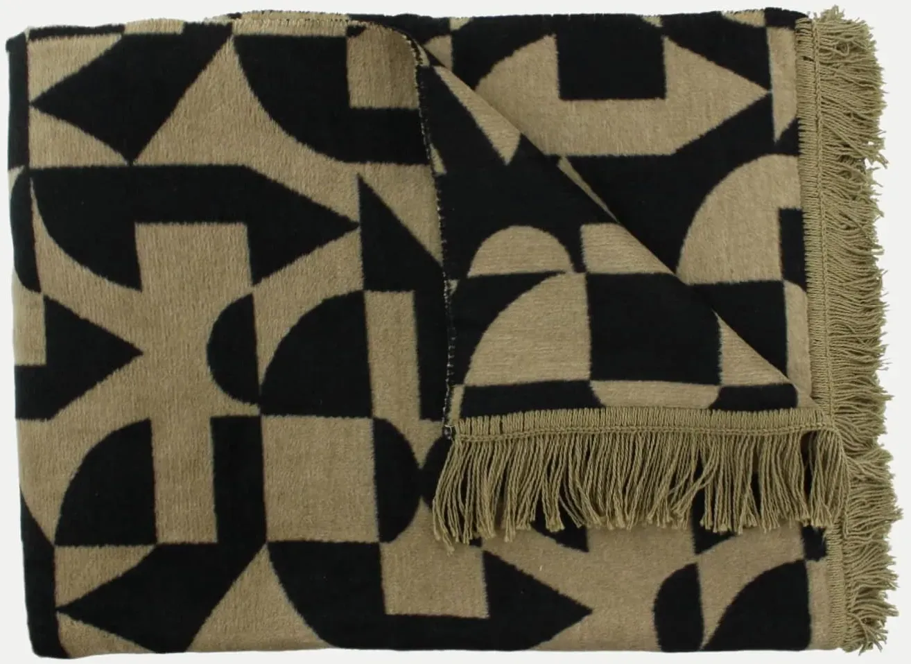 Kissen Plaid Lonata 150x200 cm Beige