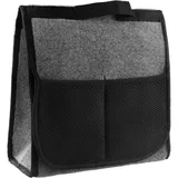 Geräumige Und Komfortable Kofferraumtasche Von Csparcv, Filz-aufbewahrungsorganizer Mit Klettverschluss, Werkzeugtaschengröße, Schwarz, Praktisches Zubehör Für Den Kofferraum