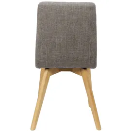 OTTO home Esszimmerstuhl Arosa Polyester braun 2er Set