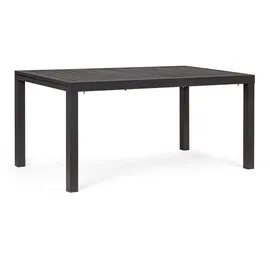 BIZZOTTO Hilde Gartentisch 160-240 x 90 x 75 cm Anthrazit