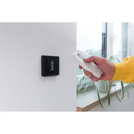 Schellenberg Funk-Rolladenschalter Unterputz, Anthrazit