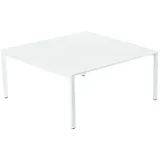 Paperflow Doppelschreibtisch weiß