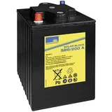 GNB Sonnenschein Solar-Block SB6/200A NGSB060200HS0CA Solarakku 6V 200Ah Blei-Gel (B x H x T) 246 x 275 x 192mm Konuspol