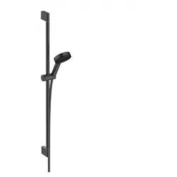 hansgrohe Brauseset Pulsify 105 3jet Rel EcoSmart m Brausestange 900 mattschwarz