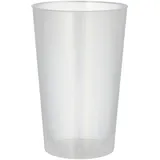 Papstar Starpak 96 Mehrweg-Trinkbecher PP 0,5 l Ø 9,1 cm · 14 cm unzerbrechlich
