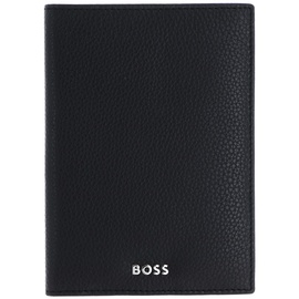 HUGO BOSS Classic Grained Passport Case Black