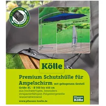 Pflanzen Kölle Schirmhülle Premium für Ampelschirm Polyester Grau