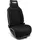 Fixcape Neoprene Auto-Sitzschoner Vordersitze - Schoner Autositz vorne - Sitzauflage Auto universal wasserdicht - Werkstatt Sport Hobby (schwarz/grau)